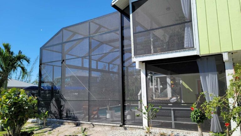 Pool enclosure project by NFC