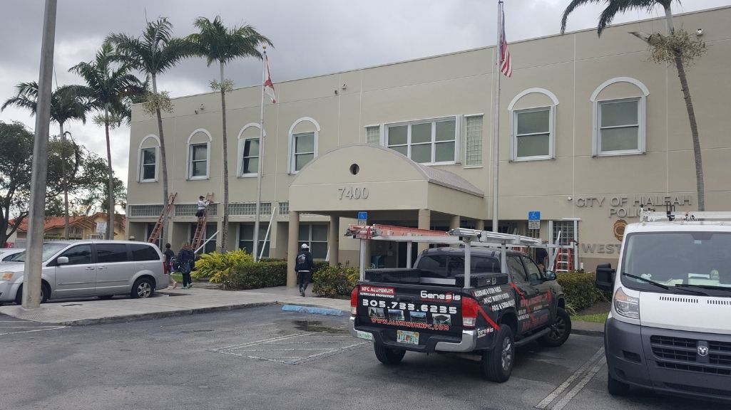 Hurricane Shutter Installation